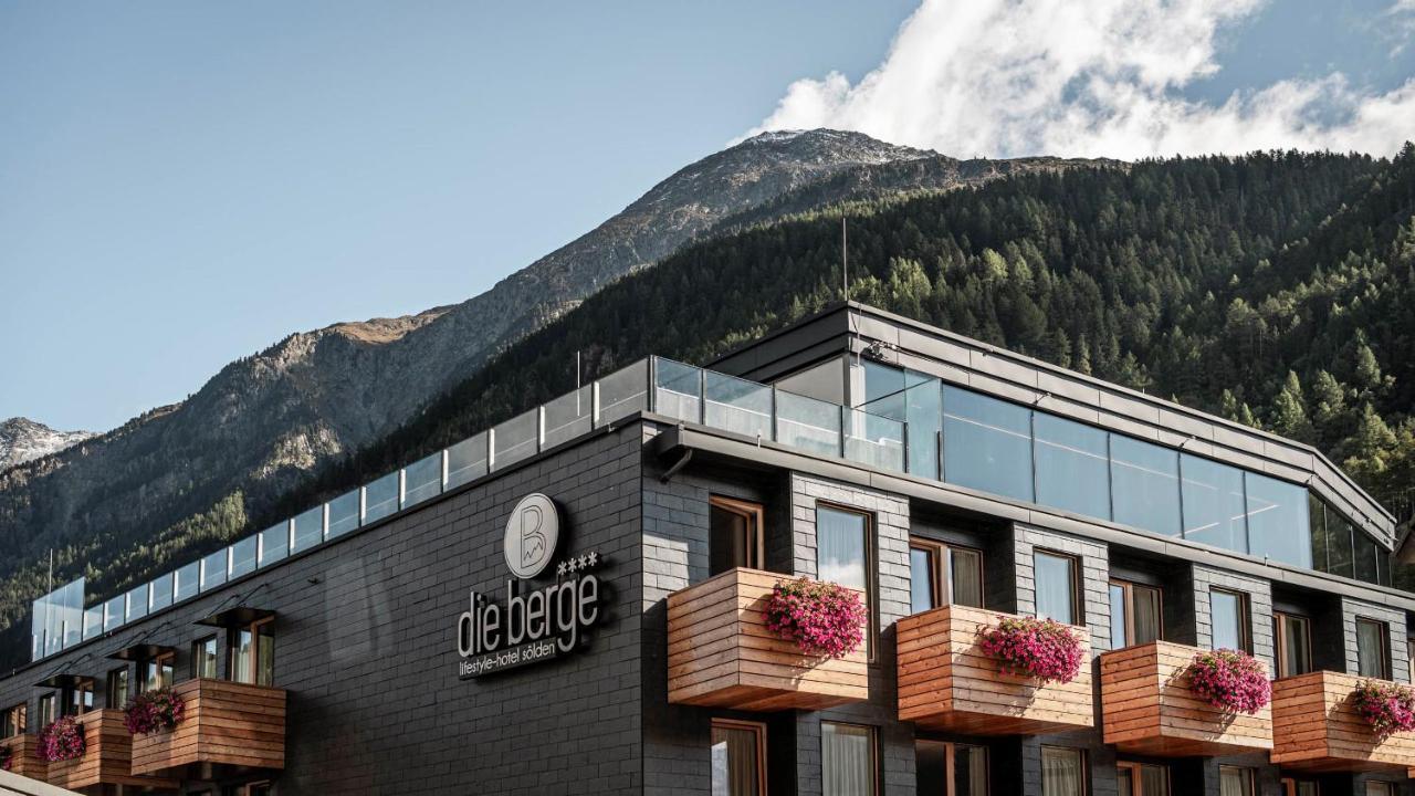 Die Berge Lifestyle-Hotel Soelden ภายนอก รูปภาพ