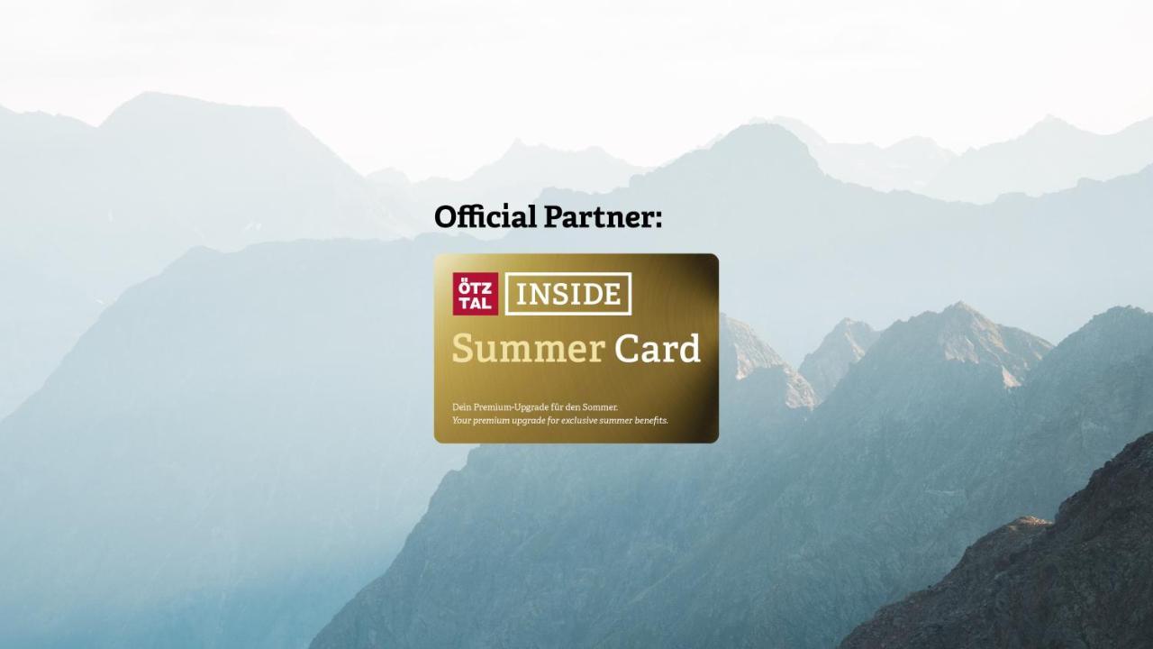 Die Berge Lifestyle-Hotel Soelden ภายนอก รูปภาพ